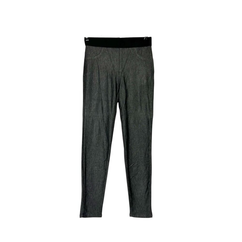 Karen Kane Lifestyle Twill Legging in Heather Gray - Sz S - New